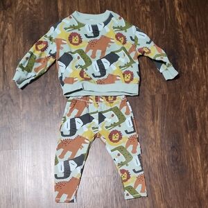 Animal Print Baby Outfit
